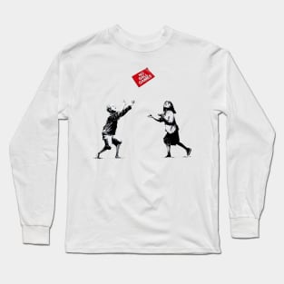 No Ball Games Banksy Long Sleeve T-Shirt
